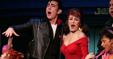 grease broadway show max crumm laura osnes