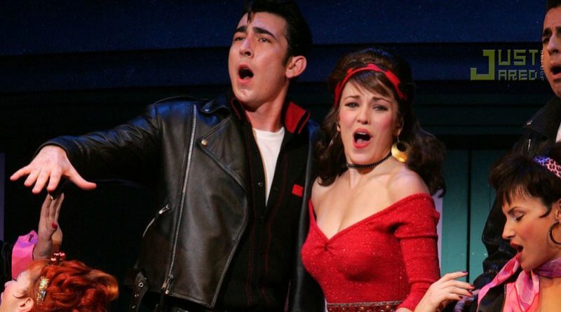 grease broadway show max crumm laura osnes