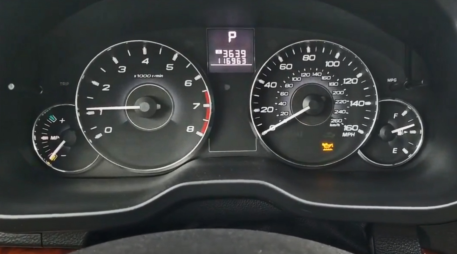 Check Engine Light Subaru Outback