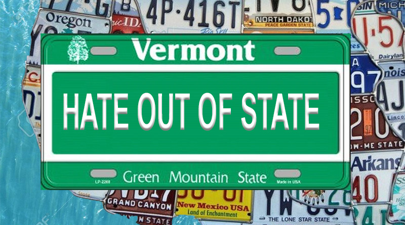 Vermont police hate out of state plates