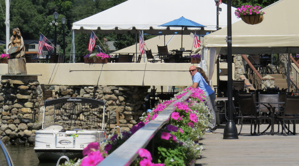 Lake Mohawk Boardwalk  - Flowers in the Spring