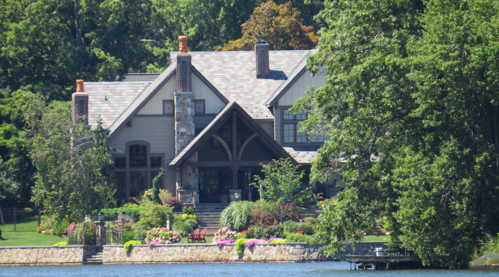 Typical Lake side home at Lake Mohawk NJ